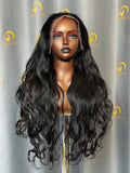RC Loose Wave Wig 4 Bundles Made #1B