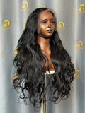 RC Loose Wave Wig 4 Bundles Made #1B