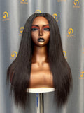 Virgin Vietnamese U-part #1B Wig