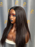 Virgin Cambodia U Part Wig - Light Yaki Straight #1B