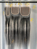 1BGrey HD Lace Raw Hair Precolored
