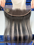1BGrey HD Lace Raw Hair Precolored