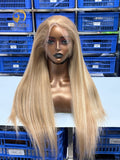 B7/60# HD Wig Raw Hair Precolored