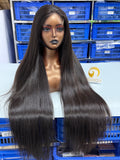 Raw Bone Straight Double Drawn Wig
