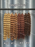 VV Crochet Color Hair Deep Wave - 100G