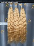 #27 India Wave Bulk Hair for Bobo Braiding