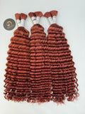 #33 Deep Wave Bulk Hair for Bobo Braiding