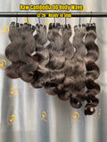 Raw Cambodia Double Drawn Body Wave Bundles