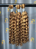 #4/27 Italian Curly Bulk Hair for Bobo Braiding