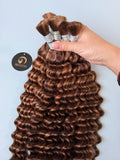 #4/30 Deep Wave Bulk Hair for Bobo Braiding