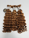 #4/30 Loose Deep Wave Bulk Hair for Bobo Braiding