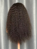 180% Density Burmese Curly Wig Virgin Hair
