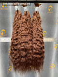 #4 India Wave Bulk Hair for Bobo Braiding