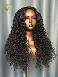 Water Wave Half Wig 3 Bundle Made