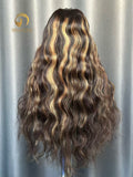 U Part Wig #2/27 Body Wave Wig