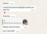 B7/60# Bundles Affordable Raw Precolored (Lace Instock)