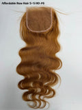 Affordable Raw Body Wave HD Lace Color #6