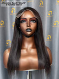 Affordable Raw Straight Wig 2 Bundles Made