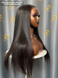 Affordable Raw Straight Wig 2.5 Bundles Made