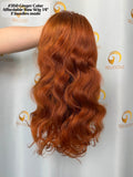 Affordable Raw Wig #350 Ginger Color Body Wave Wig