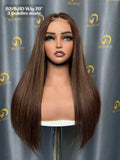 B2/5# HD Wig Raw Hair Precolored