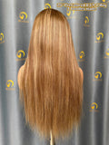 B3/9.1 HD Wig Raw Hair Precolored