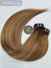 #B3/9.1 Highlight Bundles Virgin Hair Precolored