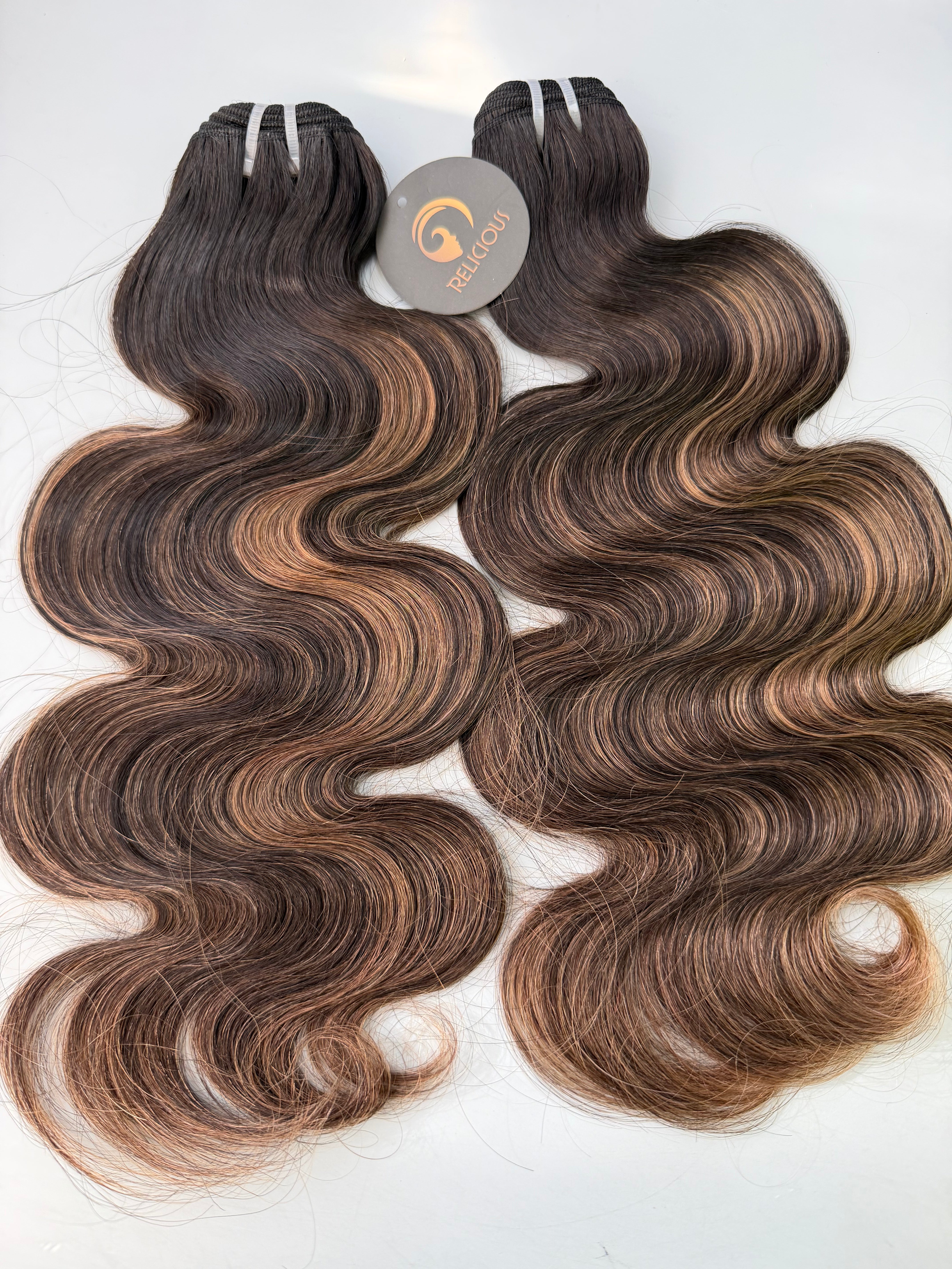 BNA/5# Body Wave Bundles Raw Hair Precolored