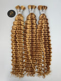 #27/30/613 Deep Wave Bulk Hair for Bobo Braiding