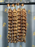 #4/27/30 Loose Deep Wave Bulk Hair for Bobo Braiding (5-7 Days for Production)
