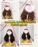 VC Crochet hair Burmese Spiral -50G