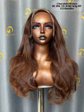 Raw Cambodia Chocolate Brown Wig