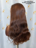 Raw Cambodia Chocolate Brown Wig