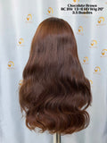 Raw Cambodia Chocolate Brown Wig