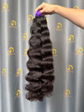 Raw Crochet Hair India Wave - 50G 40PCS/Pack （7-10 Days for Production）