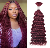#99J Deep Wave Bulk Hair for Bobo braiding