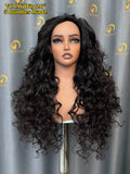 Virgin Cambodia Loose Wave Half Wig #1B