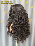 Virgin Cambodia Loose Wave Half Wig #1B