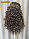 Virgin Cambodia Loose Wave Half Wig #1B