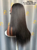 Virgin Cambodia Light Yaki Straight Half Wig #1B