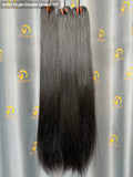 Virgin India Double Drawn Straight Bundles #1B