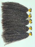 Virgin Vietnamese Jerry Curly Keratins Tips