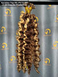 Virgin Vietnamese #4/27 Highlight Burmese Spiral Keratins Tips (7 Days for Production)