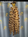 Virgin Vietnamese #4/27 Highlight Burmese Spiral Keratins Tips (7 Days for Production)