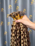 Virgin Vietnamese #4/27 Highlight Deep Curly Keratins Tips (7 Days for Production)
