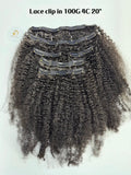 Lace Clip-In Hair Extensions 100G  - Virgin Vietnamese #1B