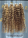 P4/27 Deep Curly Tape in -50G (7-10 Days for Production)