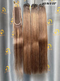 PreColored #2/8/2 Bundles Luxury Virgin Hair (2x6 HD & 5x5 HD instock)