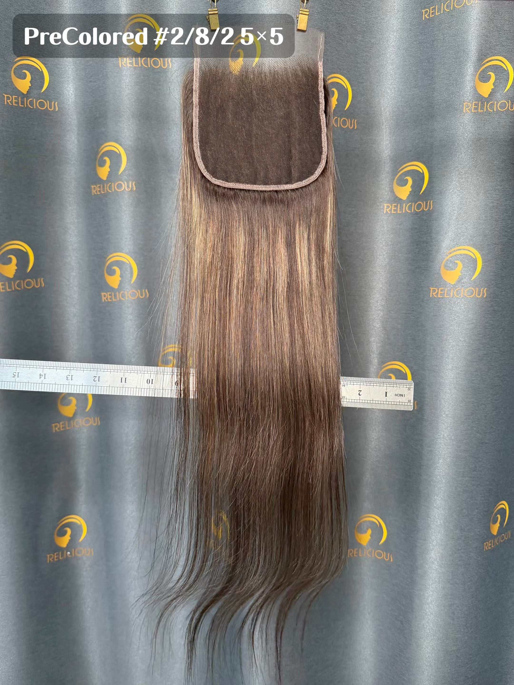 PreColored #2/8/2 HD Lace Closure