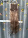 PreColored #2/8/2 HD Lace Closure
